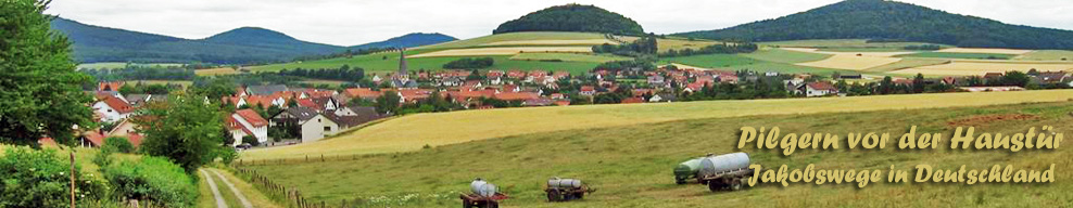 Ortstabelle Jakobsweg Vacha – Würzburg